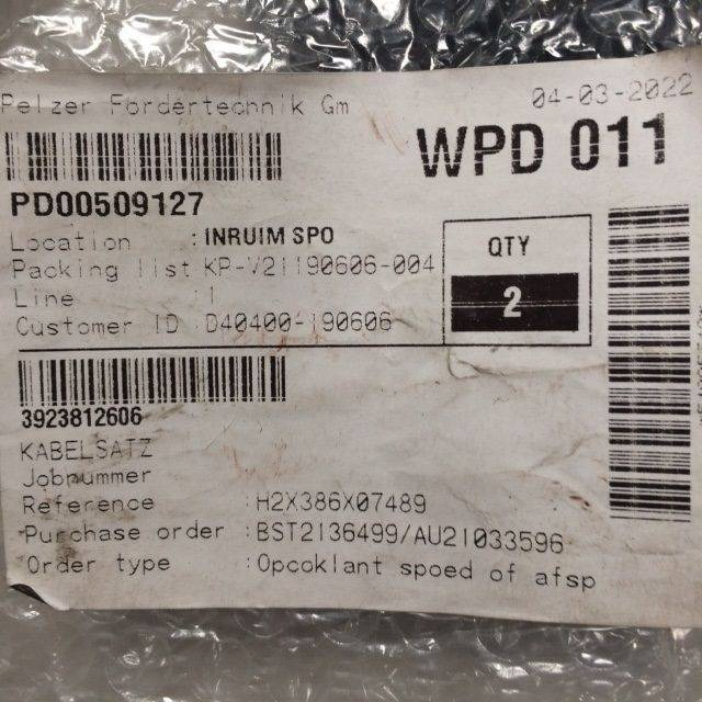 Wiring harness working lamp - Cables/ Wire harness para Equipamento de movimentação: foto 5 Wiring harness working lamp - Cables/ Wire harness para Equipamento de movimentação: foto 5