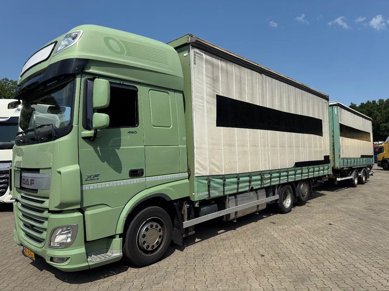 DAF XF 460 6X2 Jumbo Volume kombi Standairco Hefdak 8.1 + 7.8M 120m3 - Camião furgão: foto 1 DAF XF 460 6X2 Jumbo Volume kombi Standairco Hefdak 8.1 + 7.8M 120m3 - Camião furgão: foto 1