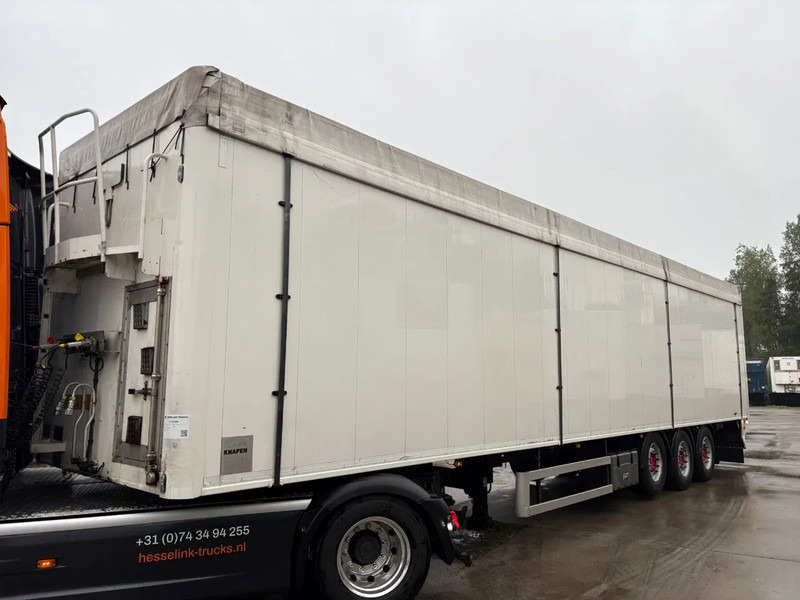 Knapen Trailers K100 92m3 Cargo Floor 10MM Liftas Schijfremmen - Semi-reboque piso móvel: foto 1 Knapen Trailers K100 92m3 Cargo Floor 10MM Liftas Schijfremmen - Semi-reboque piso móvel: foto 1