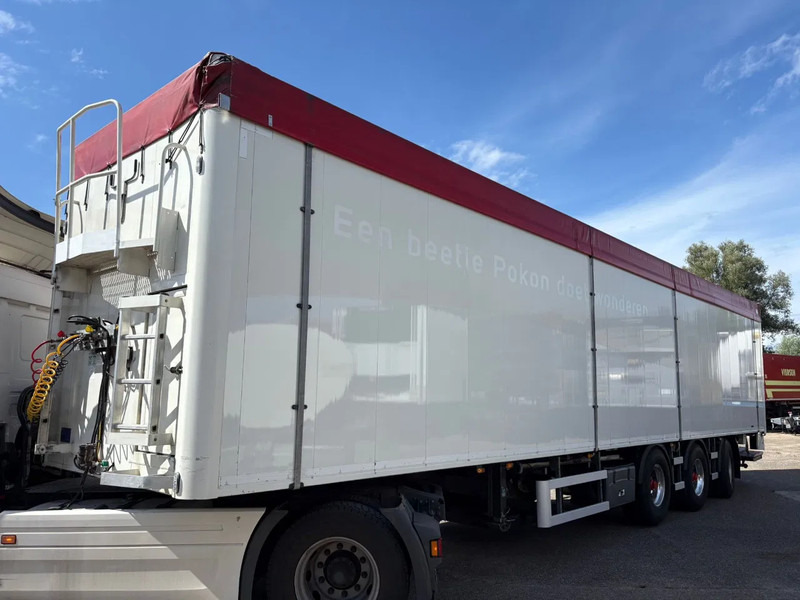 Knapen Trailers K200 84m3 VSE Gedwongen stuuras Cargo floor - Semi-reboque piso móvel: foto 1 Knapen Trailers K200 84m3 VSE Gedwongen stuuras Cargo floor - Semi-reboque piso móvel: foto 1