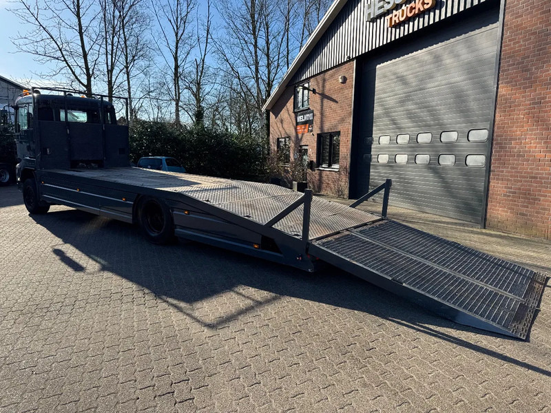MAN TGA 18.350 830CM Oprijwagen Machinery transporter Hydraulische klep, nieuwe APK 3-6-2026 - Camião transporte de veículos: foto 4 MAN TGA 18.350 830CM Oprijwagen Machinery transporter Hydraulische klep, nieuwe APK 3-6-2026 - Camião transporte de veículos: foto 4