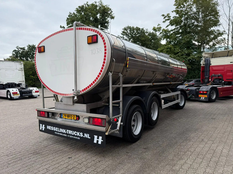Magyar VM Tarm 19.000L RVS/INOX Melk/Milk/Milch Food 4 Rooms Liftas Nieuwe APK tot 23-7-2026 - Reboque cisterna: foto 2 Magyar VM Tarm 19.000L RVS/INOX Melk/Milk/Milch Food 4 Rooms Liftas Nieuwe APK tot 23-7-2026 - Reboque cisterna: foto 2