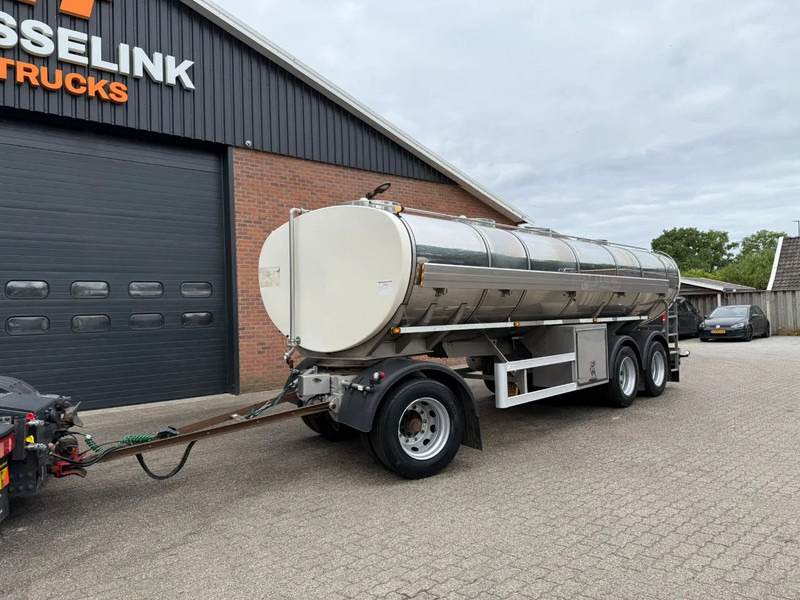 Magyar VM Tarm 19.000L RVS/INOX Melk/Milk/Milch Food 4 Rooms Liftas Nieuwe APK tot 23-7-2026 - Reboque cisterna: foto 1 Magyar VM Tarm 19.000L RVS/INOX Melk/Milk/Milch Food 4 Rooms Liftas Nieuwe APK tot 23-7-2026 - Reboque cisterna: foto 1