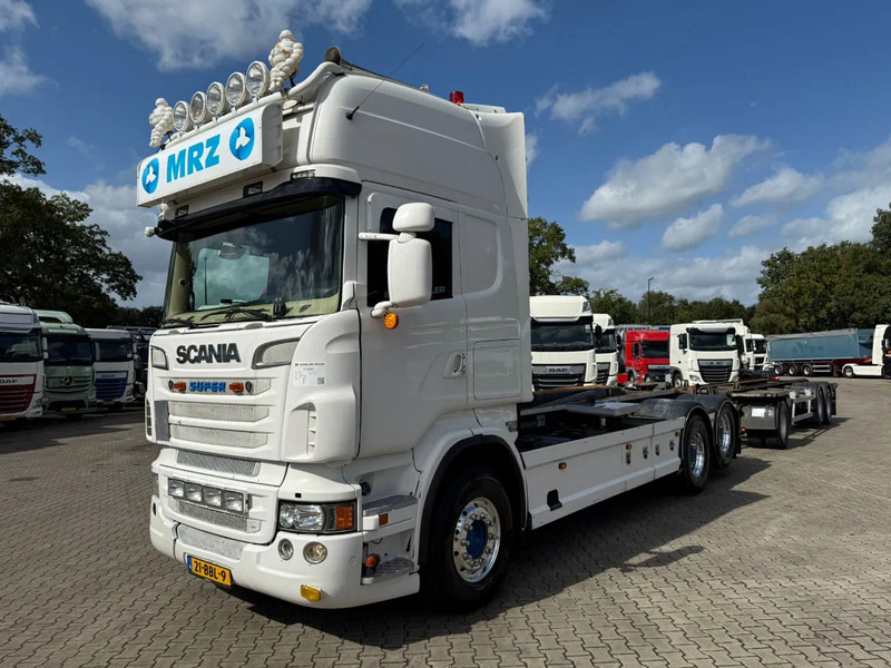 Scania R560 V8 6X2 VDL Haakarm AHK NL Truck - Camião polibenne: foto 1 Scania R560 V8 6X2 VDL Haakarm AHK NL Truck - Camião polibenne: foto 1