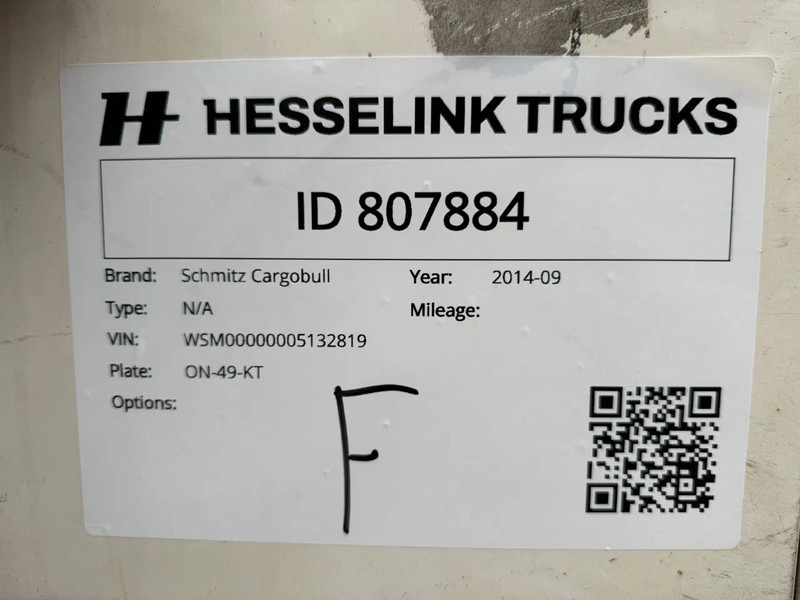 Locação financeira de Schmitz Cargobull SKO 24 5x Meatrails Rohrbahnen Fleisch Carrier Vector 1950MT let op!! vol vleeshaken en 2 reservewielen Schmitz Cargobull SKO 24 5x Meatrails Rohrbahnen Fleisch Carrier Vector 1950MT let op!! vol vleeshaken en 2 reservewielen: foto 10