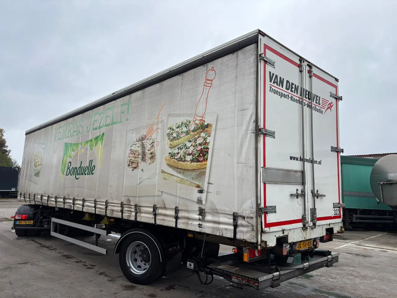 Tracon 11.5M 1AS City Stuuras Schuifzeil Laadklep 1500KG NL Trailer, nieuwe apk tot 29-10-2026 - Semi-reboque de lona: foto 2 Tracon 11.5M 1AS City Stuuras Schuifzeil Laadklep 1500KG NL Trailer, nieuwe apk tot 29-10-2026 - Semi-reboque de lona: foto 2