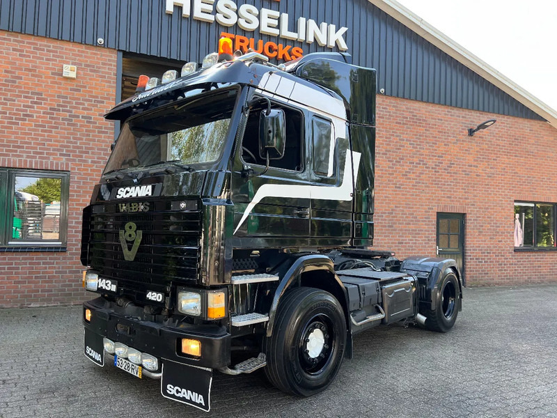 Scania R143-420 V8 Motor NL truck nieuwe APK - Tractor: foto 1 Scania R143-420 V8 Motor NL truck nieuwe APK - Tractor: foto 1