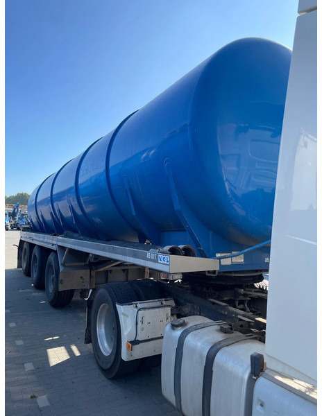 Vocol 36m3 RVS Mestoplegger Geijkte weging VMA Bemonstering 2X Stuuras - Semi-reboque cisterna: foto 2 Vocol 36m3 RVS Mestoplegger Geijkte weging VMA Bemonstering 2X Stuuras - Semi-reboque cisterna: foto 2
