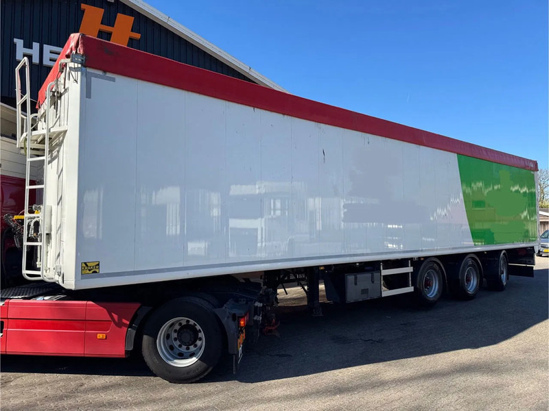 Kraker 90m3 Cargo Floor 10MM Stuuras Lenkachse Liftachse Nieuwe APK/TUV - Semi-reboque piso móvel: foto 1 Kraker 90m3 Cargo Floor 10MM Stuuras Lenkachse Liftachse Nieuwe APK/TUV - Semi-reboque piso móvel: foto 1
