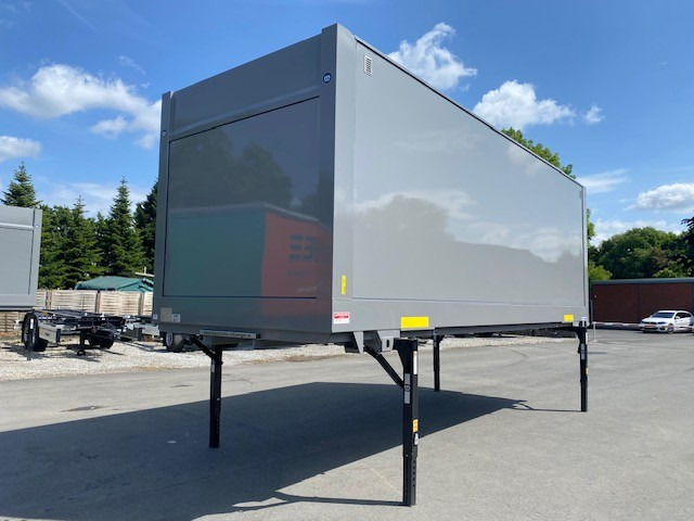 Carroçaria para furgões Krone BDF-System, 7.450 mm lang, Portaltüren, RAL 7037 Staubgrau: foto 7 Carroçaria para furgões Krone BDF-System, 7.450 mm lang, Portaltüren, RAL 7037 Staubgrau: foto 7