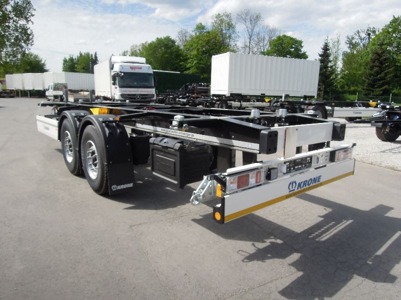 Krone BDF-System, Standard mit Liftachse, ohne Zulassung - Reboque transportador de contêineres/ Caixa móvel: foto 1 Krone BDF-System, Standard mit Liftachse, ohne Zulassung - Reboque transportador de contêineres/ Caixa móvel: foto 1