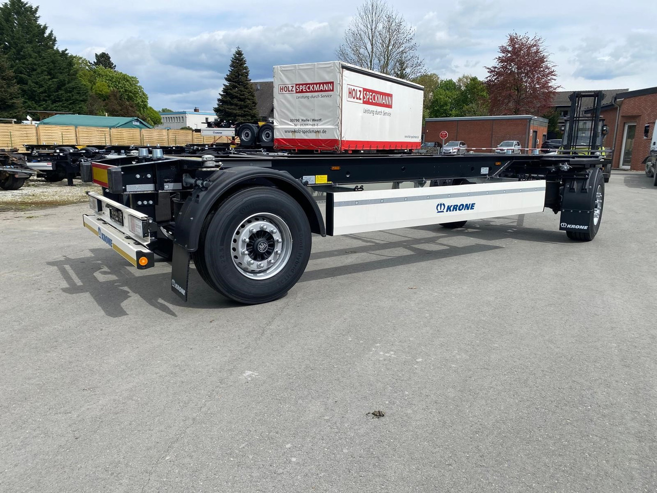 Krone BDF-System, Standard, ohne Zulassung. - Reboque transportador de contêineres/ Caixa móvel: foto 2 Krone BDF-System, Standard, ohne Zulassung. - Reboque transportador de contêineres/ Caixa móvel: foto 2