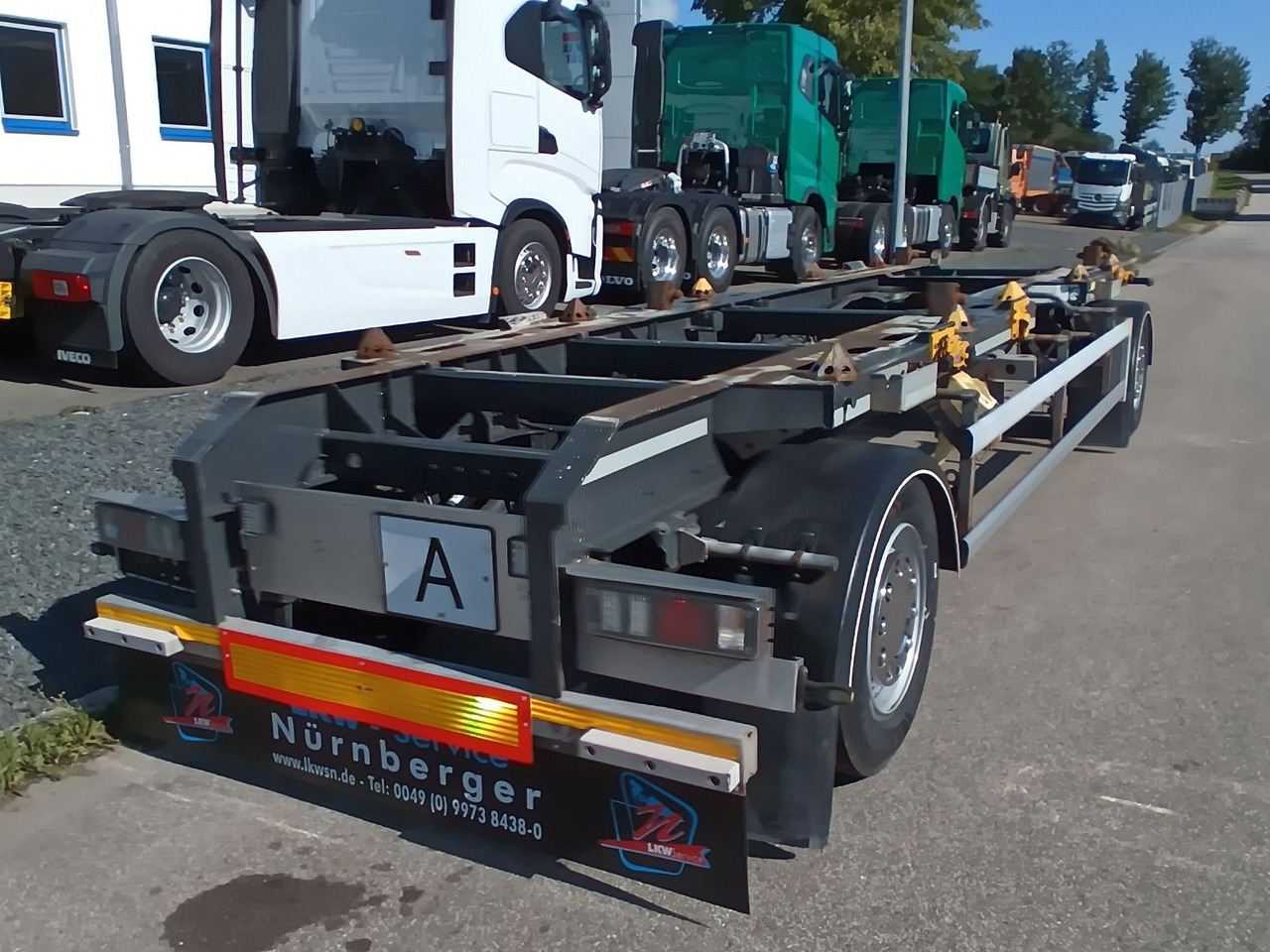 Hüffermann 2-A VARIO-CARRIER VERZINKT SAFETYFIX Reifen/TÜV - Reboque ampliroll/ Multibenne: foto 5 Hüffermann 2-A VARIO-CARRIER VERZINKT SAFETYFIX Reifen/TÜV - Reboque ampliroll/ Multibenne: foto 5