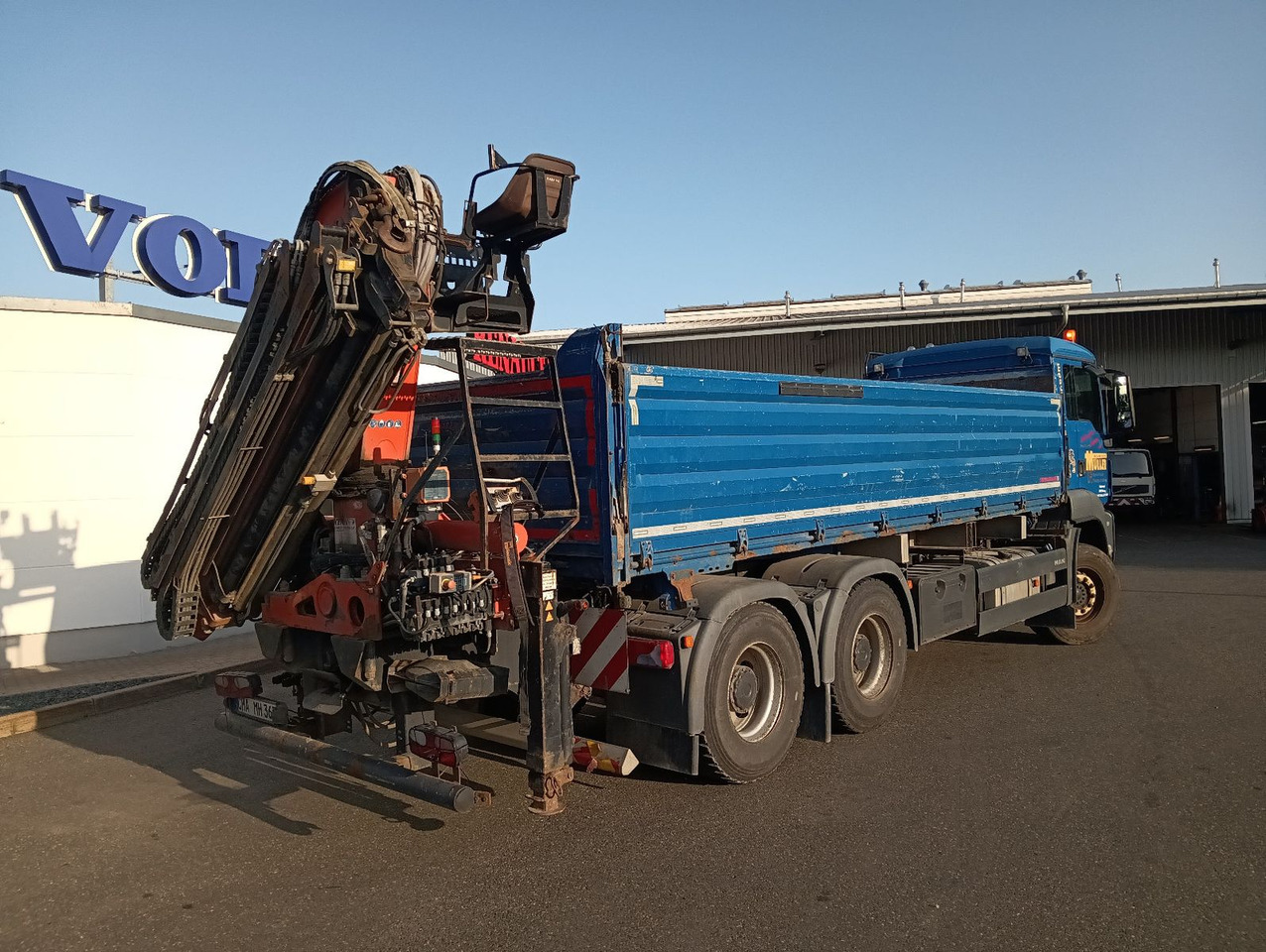 MAN TGS 26:480 6x4 EURO5 ATLAS 240.2E-A4 3-S-Kipper - Camião basculante, Camião grua: foto 5 MAN TGS 26:480 6x4 EURO5 ATLAS 240.2E-A4 3-S-Kipper - Camião basculante, Camião grua: foto 5
