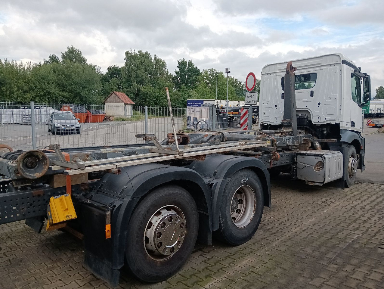 Mercedes-Benz 2545 6x2 Lenk/Lift MEILLER RK2070 Luft/Luft - Camião chassi: foto 4 Mercedes-Benz 2545 6x2 Lenk/Lift MEILLER RK2070 Luft/Luft - Camião chassi: foto 4