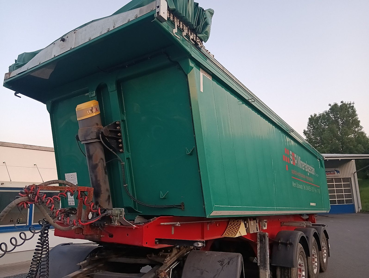 Schwarzmüller 3-A Alumulde ALCOA 27m3 SAF Lift 5,4t el.Verdeck - Semi-reboque basculante: foto 3 Schwarzmüller 3-A Alumulde ALCOA 27m3 SAF Lift 5,4t el.Verdeck - Semi-reboque basculante: foto 3