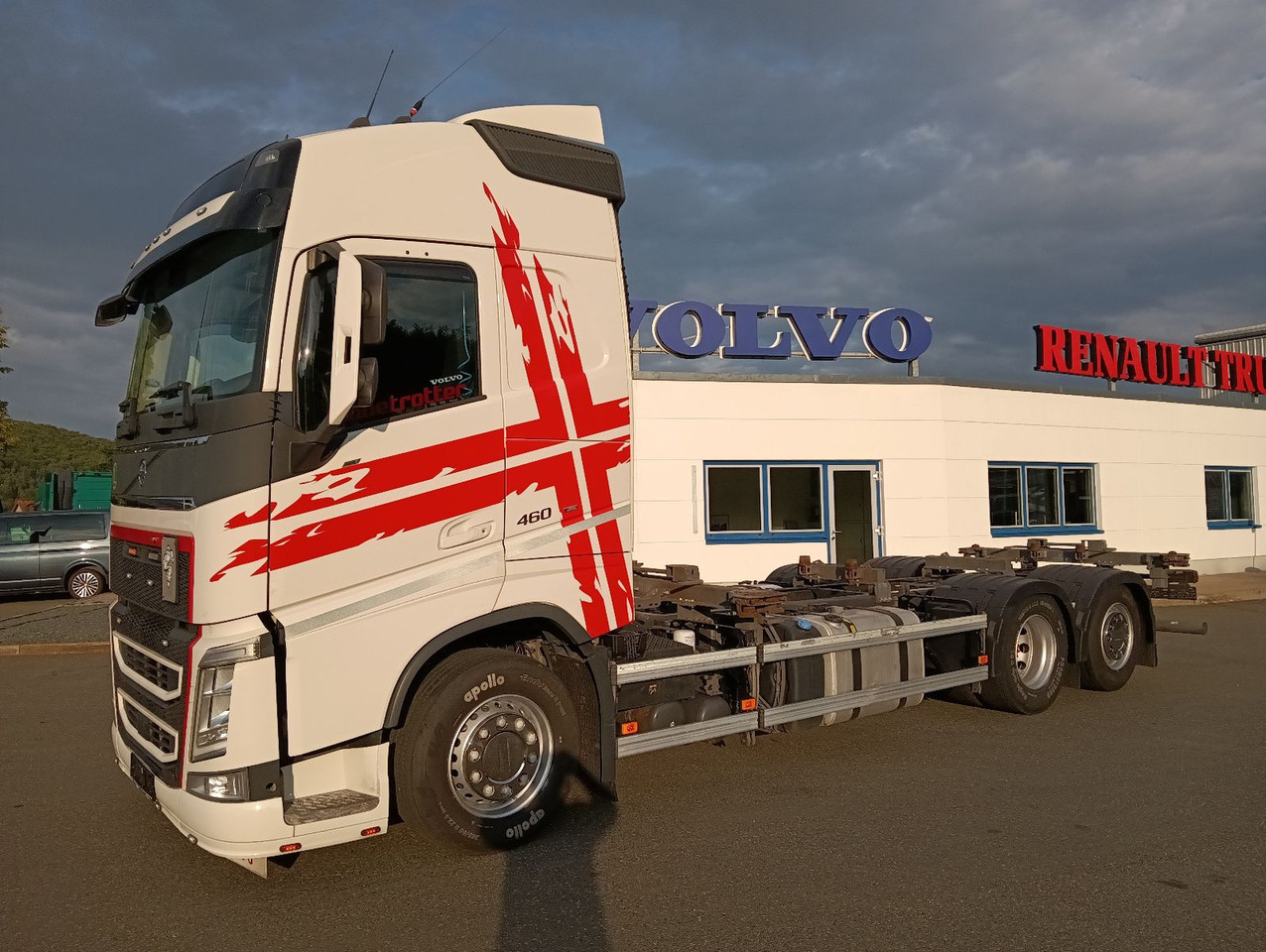 Volvo FH 460 Globe "VIN-LB"MultiBDF I-PARC LENKACHSE - Camião transportador de contêineres/ Caixa móvel: foto 1 Volvo FH 460 Globe "VIN-LB"MultiBDF I-PARC LENKACHSE - Camião transportador de contêineres/ Caixa móvel: foto 1