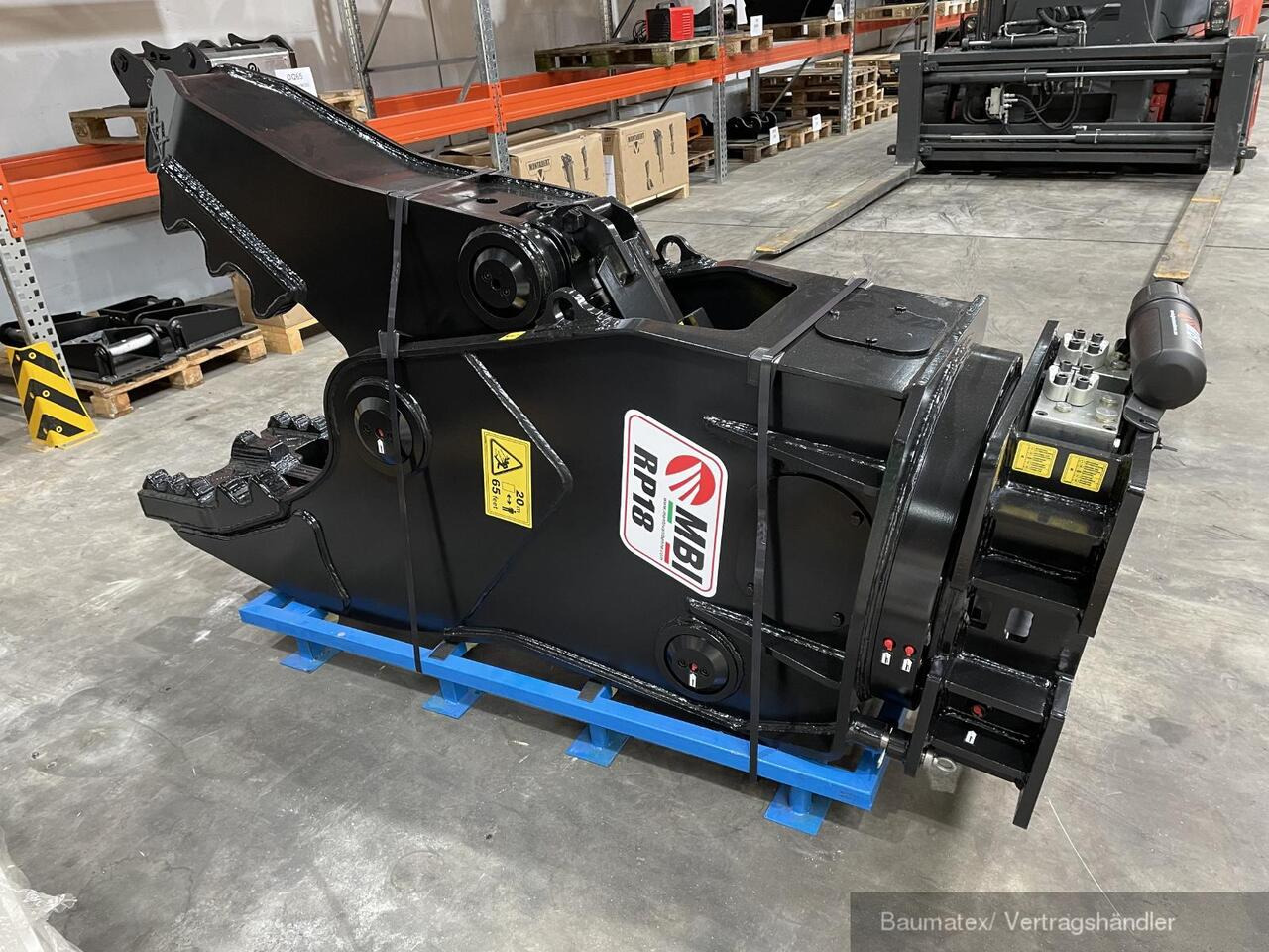 MBi 2.000kg, f. 18- 26to. Bagger "Special price!" - Tesoura de demolição para Escavadeira: foto 1 MBi 2.000kg, f. 18- 26to. Bagger "Special price!" - Tesoura de demolição para Escavadeira: foto 1