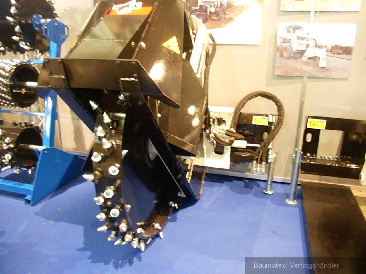 Simex T800 Fräsrad f. Kompaktlader - Colocadora de tubagem: foto 1 Simex T800 Fräsrad f. Kompaktlader - Colocadora de tubagem: foto 1