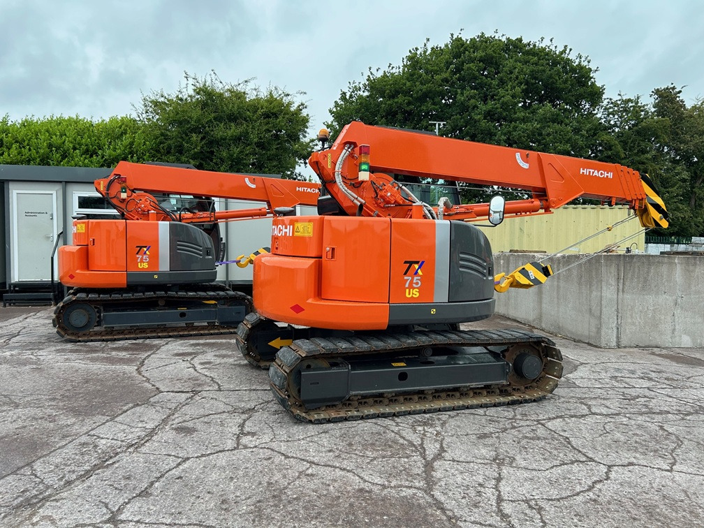 HITACHI 5 Ton Telescopic Crawler Crane - 16 Meter Boom - Top Condition - Guindaste sobre esteiras: foto 5 HITACHI 5 Ton Telescopic Crawler Crane - 16 Meter Boom - Top Condition - Guindaste sobre esteiras: foto 5