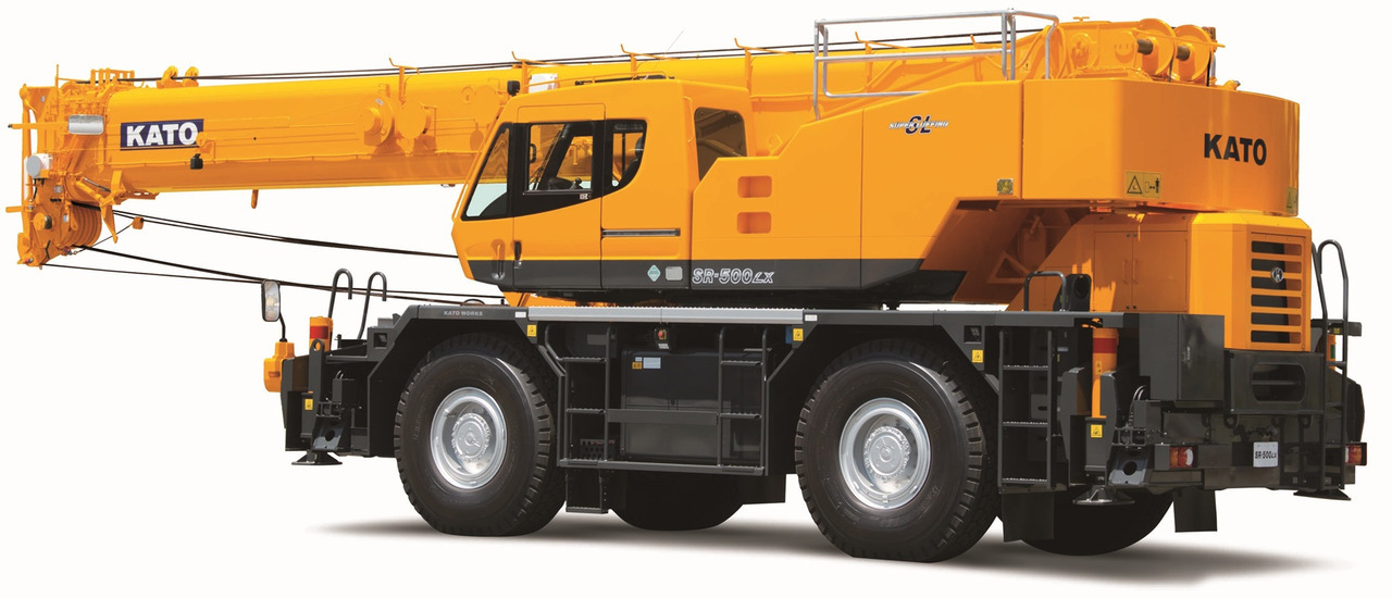 KATO SR-500Lx - 51 Ton Rough Terrain Crane with 13.7 Meter Fully Hydraulic Fly Jib - Grua de estaleiro: foto 3 KATO SR-500Lx - 51 Ton Rough Terrain Crane with 13.7 Meter Fully Hydraulic Fly Jib - Grua de estaleiro: foto 3