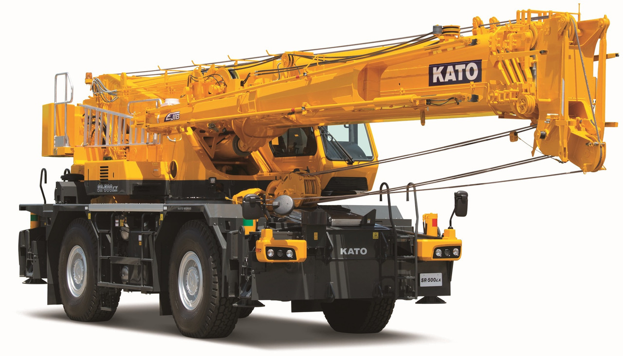 KATO SR-500Lx - 51 Ton Rough Terrain Crane with 13.7 Meter Fully Hydraulic Fly Jib - Grua de estaleiro: foto 2 KATO SR-500Lx - 51 Ton Rough Terrain Crane with 13.7 Meter Fully Hydraulic Fly Jib - Grua de estaleiro: foto 2