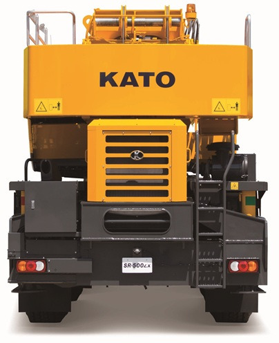 KATO SR-500Lx - 51 Ton Rough Terrain Crane with 13.7 Meter Fully Hydraulic Fly Jib - Grua de estaleiro: foto 4 KATO SR-500Lx - 51 Ton Rough Terrain Crane with 13.7 Meter Fully Hydraulic Fly Jib - Grua de estaleiro: foto 4