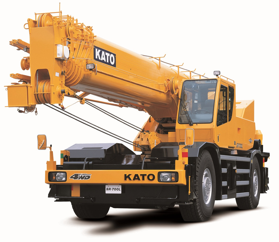 KATO SR-700L II - 70 Ton Crane with Hydraulic Fly Jib - Grua de estaleiro: foto 1 KATO SR-700L II - 70 Ton Crane with Hydraulic Fly Jib - Grua de estaleiro: foto 1
