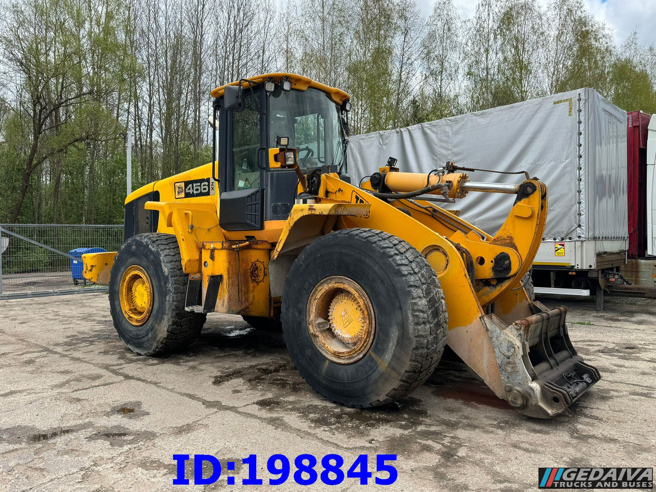 JCB 456 ZX 4x4 / 330 - Pá carregadora de rodas: foto 1 JCB 456 ZX 4x4 / 330 - Pá carregadora de rodas: foto 1