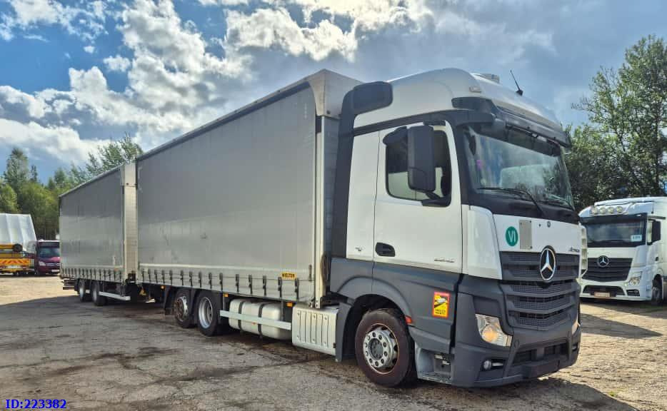 MERCEDES-BENZ Actros 2542 6x2 Euro6 + Wielton trailer - Camião de lona: foto 4 MERCEDES-BENZ Actros 2542 6x2 Euro6 + Wielton trailer - Camião de lona: foto 4