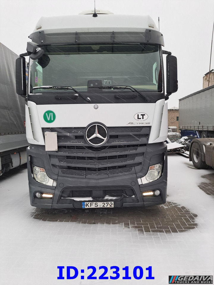 MERCEDES-BENZ Actros 2542 6x2 Euro6 + trailer - Camião de lona: foto 2 MERCEDES-BENZ Actros 2542 6x2 Euro6 + trailer - Camião de lona: foto 2