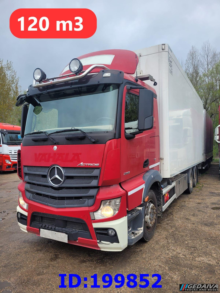 MERCEDES-BENZ Actros 2551 6x2 Euro5 + tilt trailer - Camião furgão: foto 5 MERCEDES-BENZ Actros 2551 6x2 Euro5 + tilt trailer - Camião furgão: foto 5