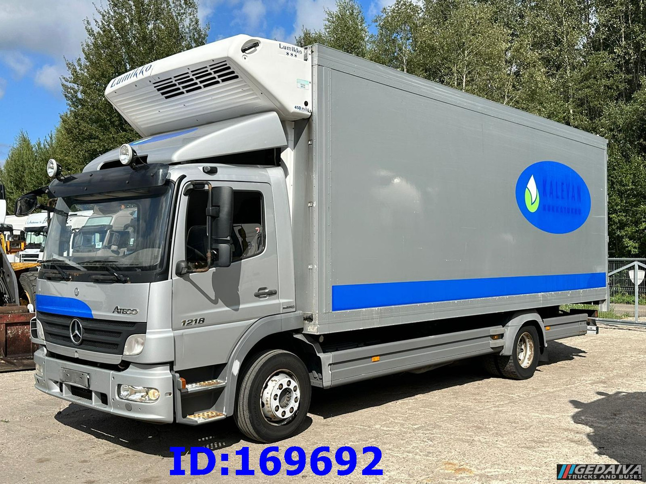 MERCEDES-BENZ Atego 1218 - Euro5 - Camião frigorífico: foto 1 MERCEDES-BENZ Atego 1218 - Euro5 - Camião frigorífico: foto 1