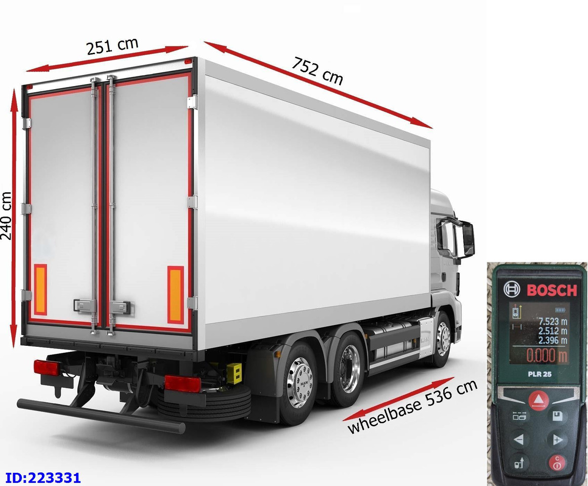 Camião isotérmico MERCEDES-BENZ Atego 1221 Euro6 (Open side box): foto 6