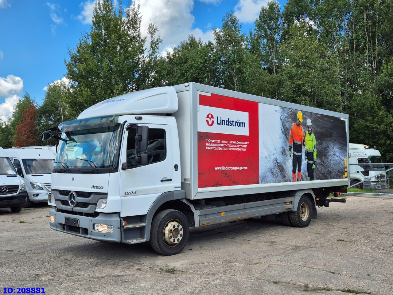 MERCEDES-BENZ Atego 1224 - Camião furgão: foto 1 MERCEDES-BENZ Atego 1224 - Camião furgão: foto 1