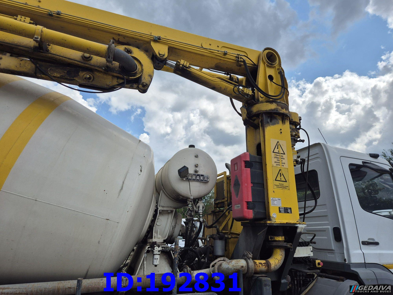 Autobomba de betão MERCEDES-BENZ Atego 2628 6x4 Schwing 17m 9m3: foto 6