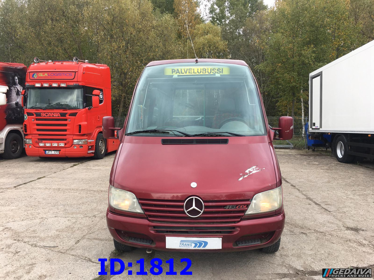 MERCEDES-BENZ Sprinter 413 - 17 Place - Minibus, Furgão de passageiros: foto 2 MERCEDES-BENZ Sprinter 413 - 17 Place - Minibus, Furgão de passageiros: foto 2