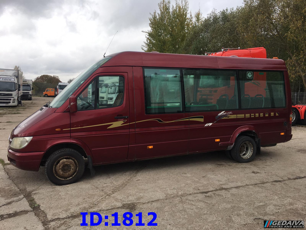 MERCEDES-BENZ Sprinter 413 - 17 Place - Minibus, Furgão de passageiros: foto 4 MERCEDES-BENZ Sprinter 413 - 17 Place - Minibus, Furgão de passageiros: foto 4