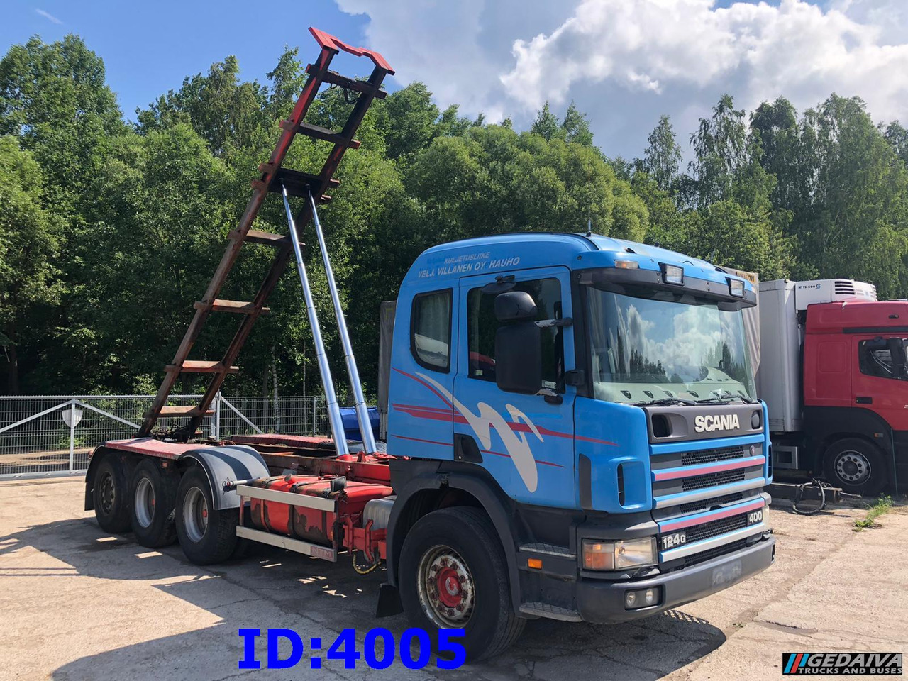 SCANIA 124 400 8x4 - Camião com sistema de cabo: foto 4 SCANIA 124 400 8x4 - Camião com sistema de cabo: foto 4