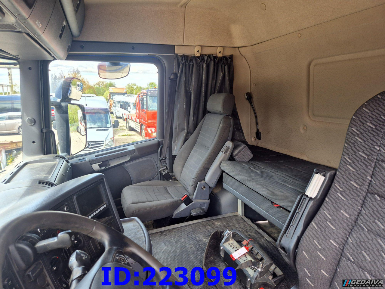 Camião de caixa aberta/ Plataforma SCANIA G440 6x2 +  Crane HIAB X-Hiduo 188: foto 21