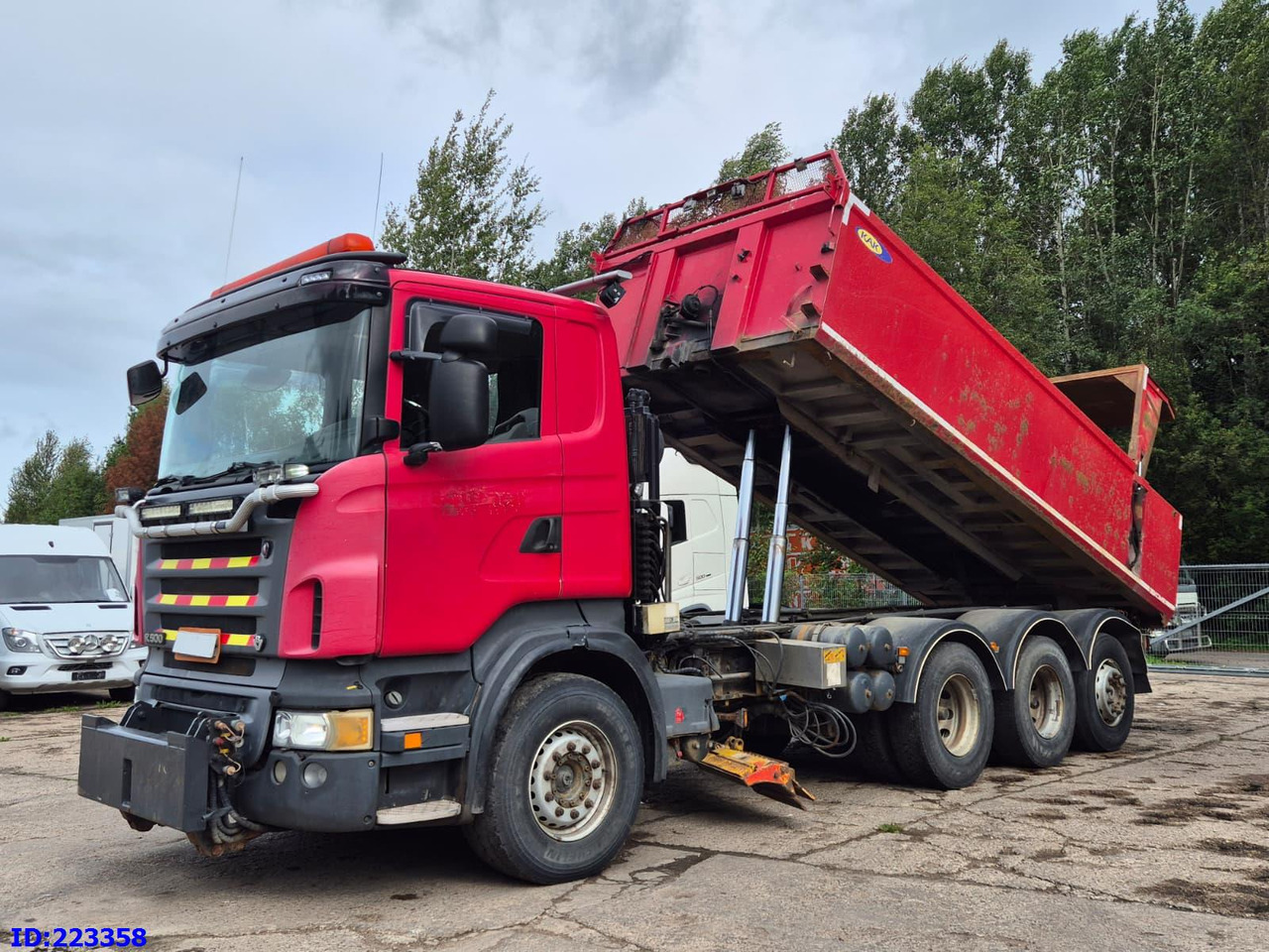 SCANIA R500 8x4 V8 - Camião basculante: foto 1 SCANIA R500 8x4 V8 - Camião basculante: foto 1
