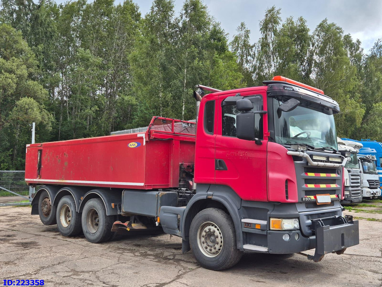Camião basculante SCANIA R500 8x4 V8: foto 7