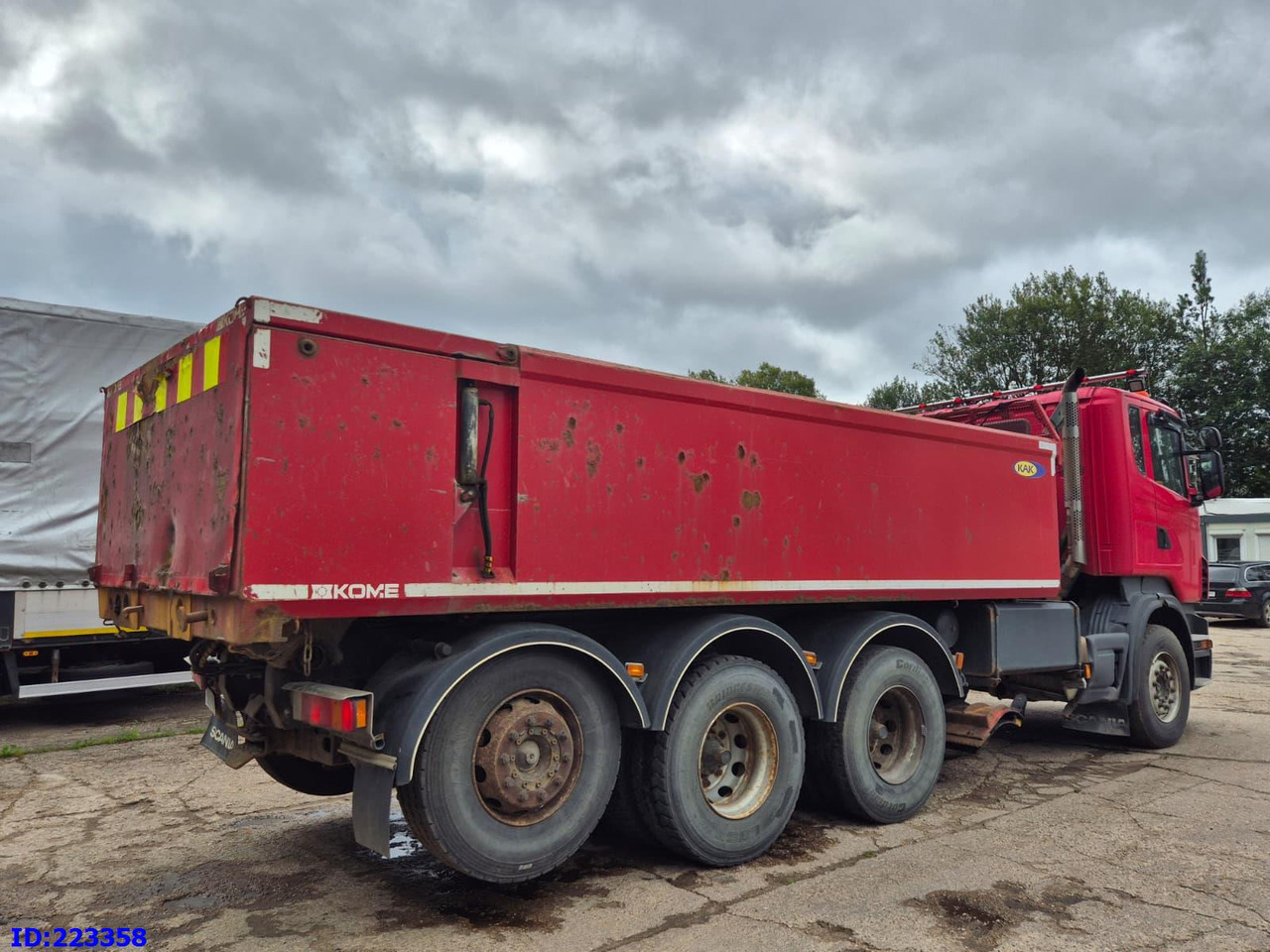 Camião basculante SCANIA R500 8x4 V8: foto 8
