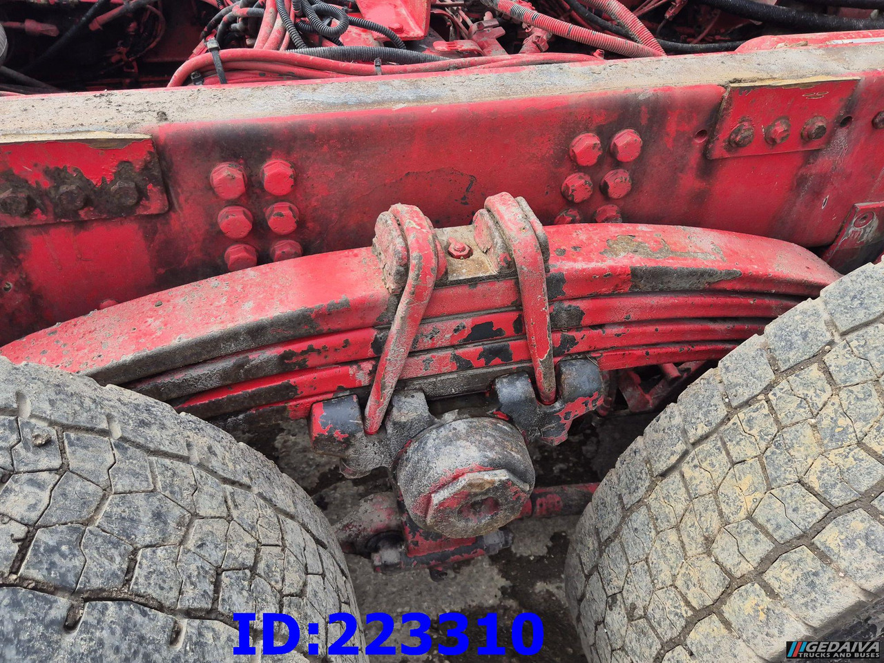 Camião chassi SCANIA R650 V8 8x4 BIG AXLES: foto 9