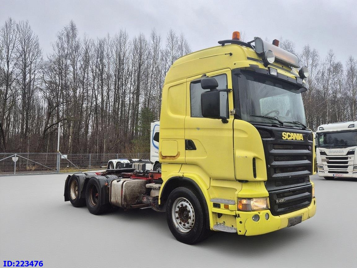 SCANIA R420 6x2 Manual 10 tires - Tractor: foto 1 SCANIA R420 6x2 Manual 10 tires - Tractor: foto 1
