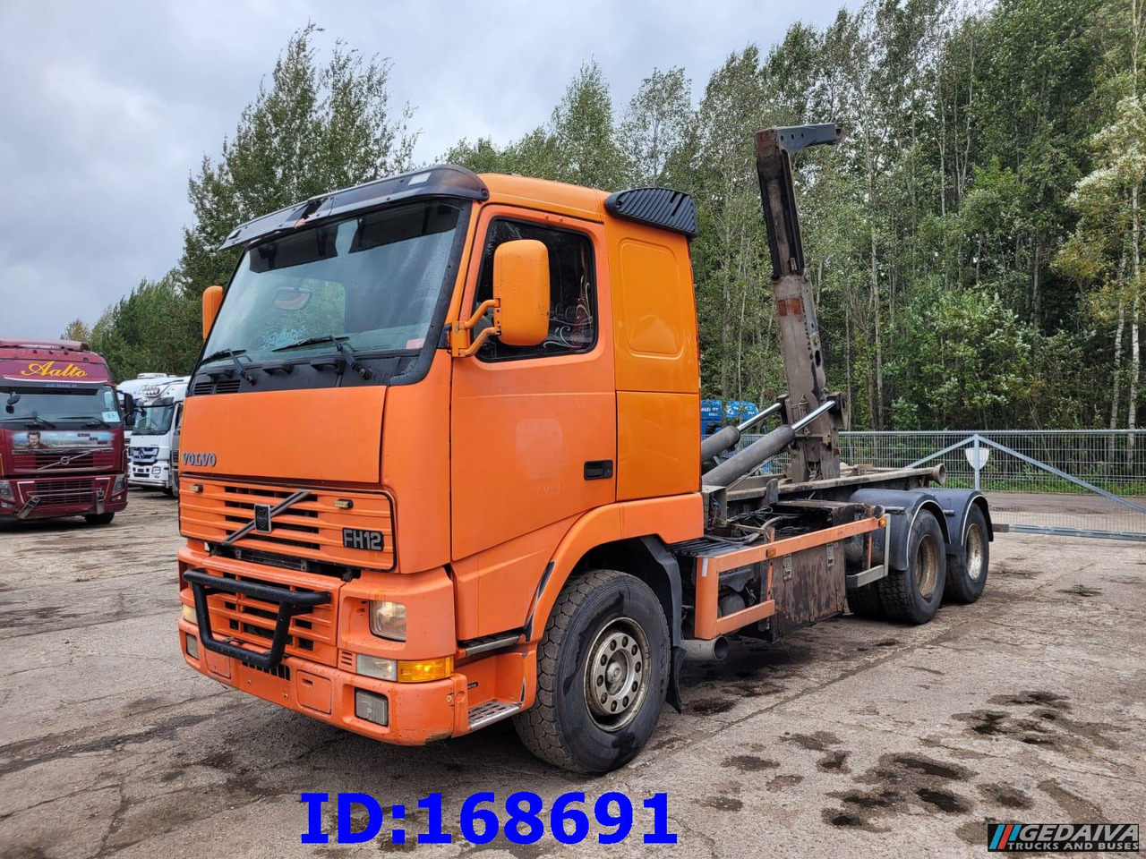 VOLVO FH12 380HP 6x2 10tyre Hook Tipper - Camião polibenne: foto 1 VOLVO FH12 380HP 6x2 10tyre Hook Tipper - Camião polibenne: foto 1