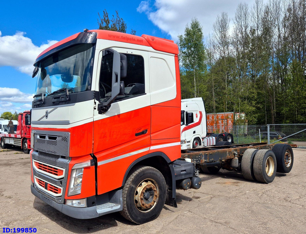 Camião chassi VOLVO FH13 540HP 6x2 Euro6: foto 1