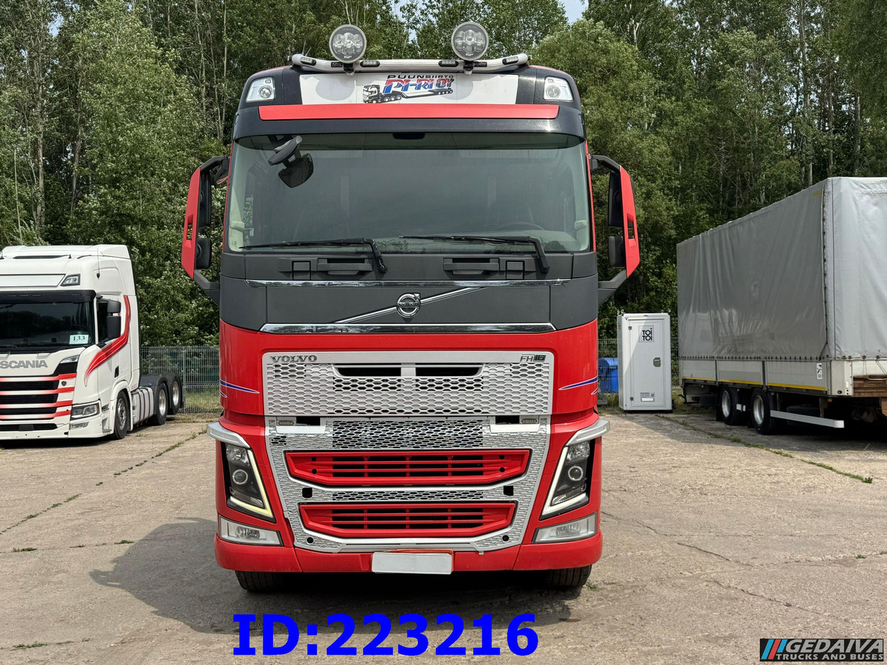 VOLVO FH16 700HP 8X4 Big axle - Camião chassi: foto 2 VOLVO FH16 700HP 8X4 Big axle - Camião chassi: foto 2