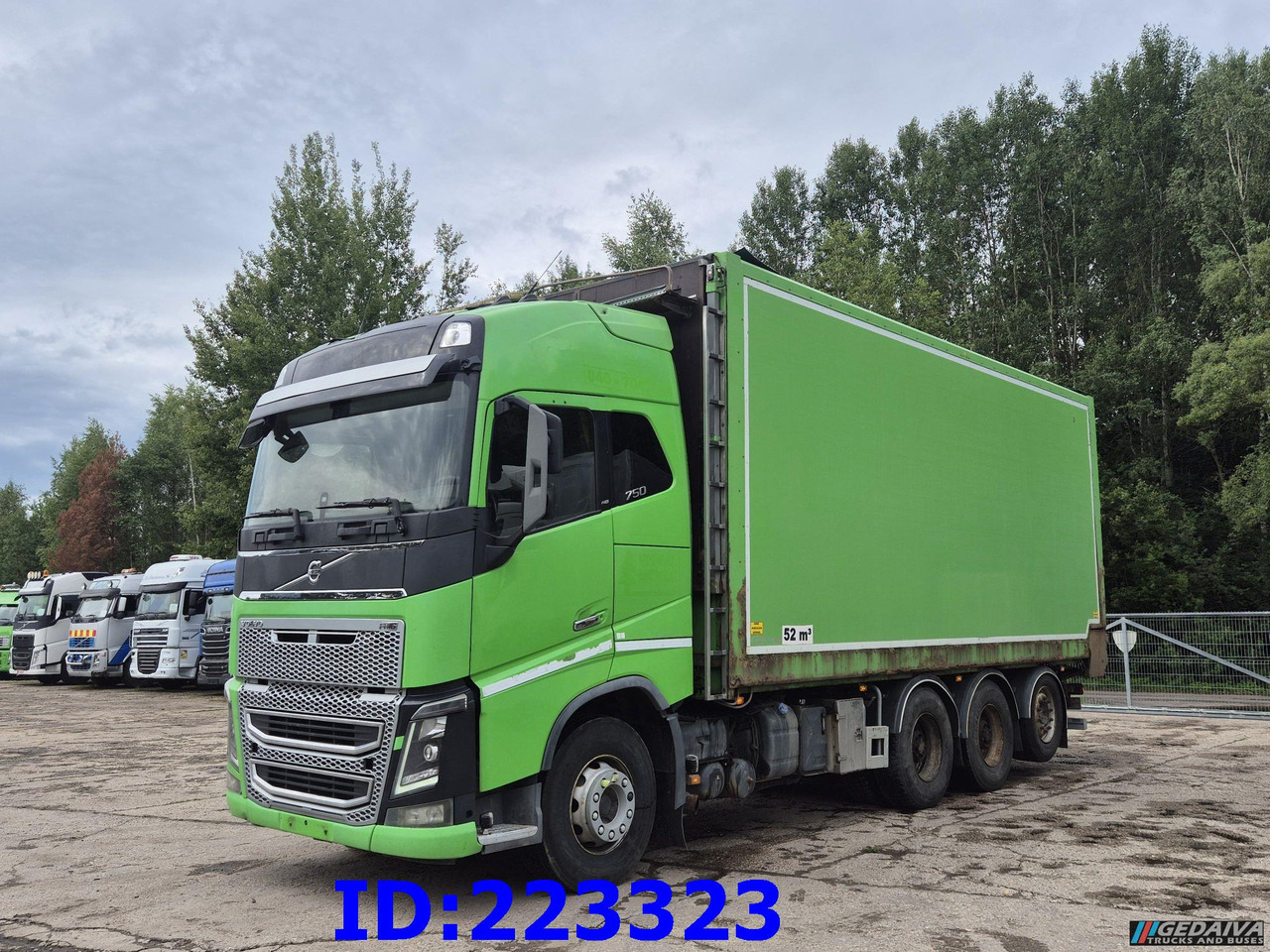 VOLVO FH16 750HP - 8x4 -Big Axles - Camião furgão: foto 1 VOLVO FH16 750HP - 8x4 -Big Axles - Camião furgão: foto 1
