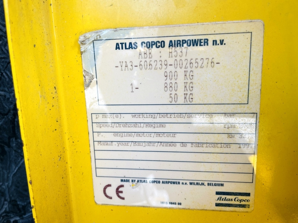 Atlas Copco XAS 66DDG (3953) - Compressor de ar: foto 3 Atlas Copco XAS 66DDG (3953) - Compressor de ar: foto 3